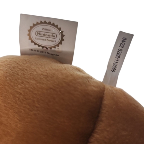 Super Mario Jumbo 24" Plush Figure w/Secret Compartment Nintendo Licensed Pillow - Picture 7 of 7